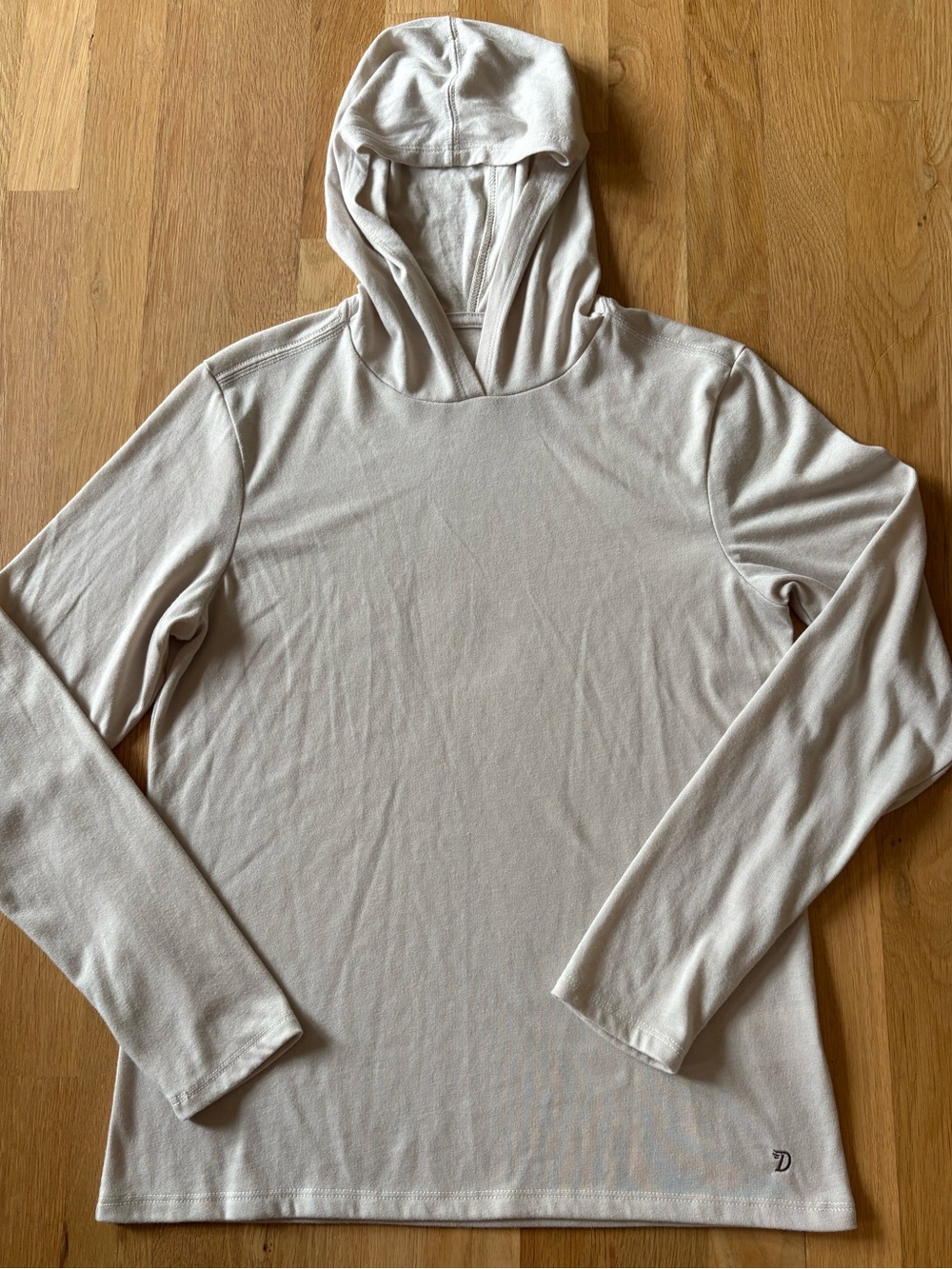 Women’s Duck Camp- Hooded Shirt. Size Small